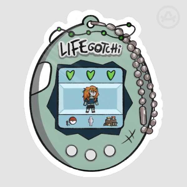 Past Life Cleo Sticker