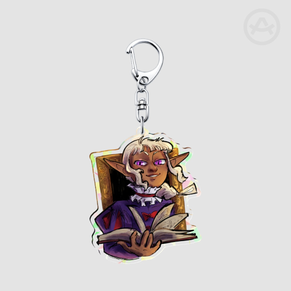 Dungeon Meshi Thistle Broken Glass Acrylic Keychains 