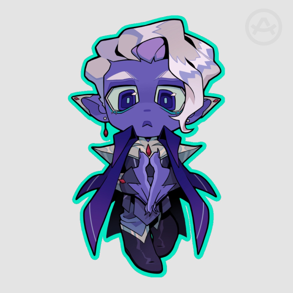 essek thelyss sticker [ critical role | the mighty nein ]