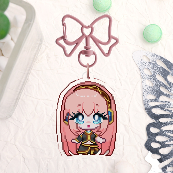 Pixel Luka Acrylic Keychain