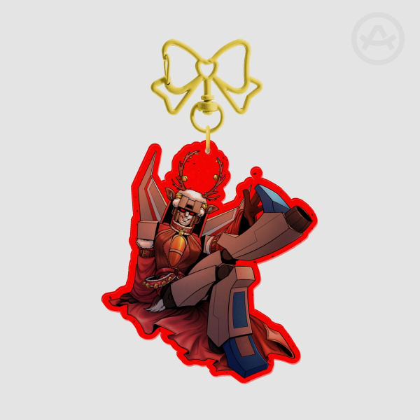 Rudolf Screamer Keychain