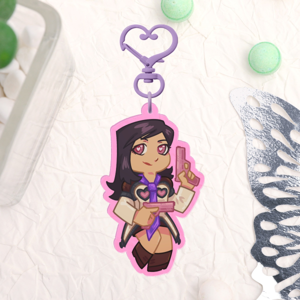 Persona 2 Maya Amano Keychain