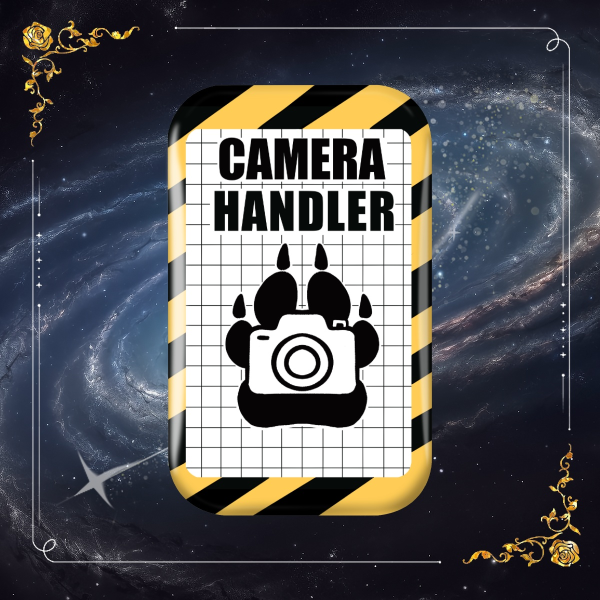 Camera handler Badge