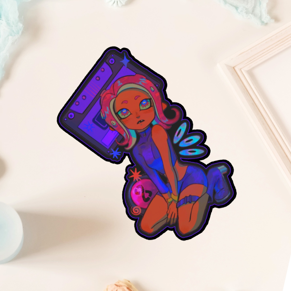 Agent 8 Die Cut Stickers