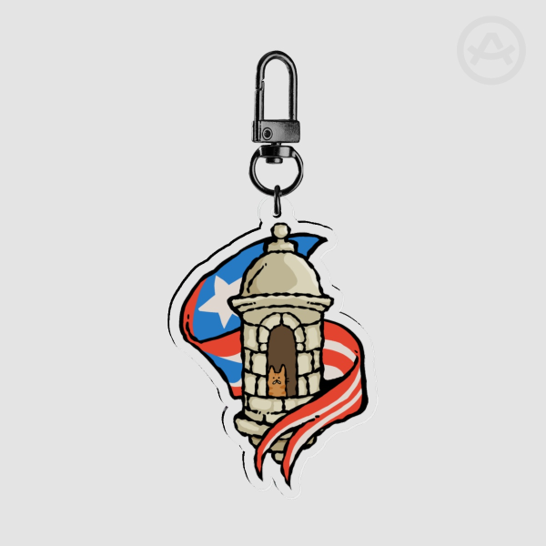 San Juan cat Keychains