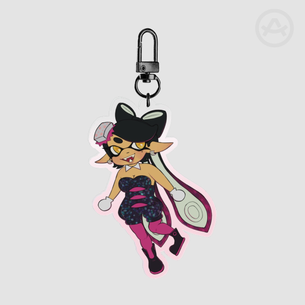 Callie Squid Sisters Keychain