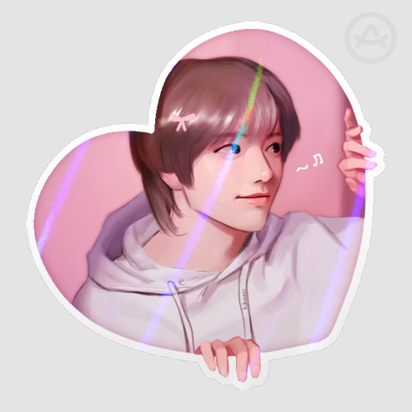 [LARGE] Beomgyu Heart Sticker