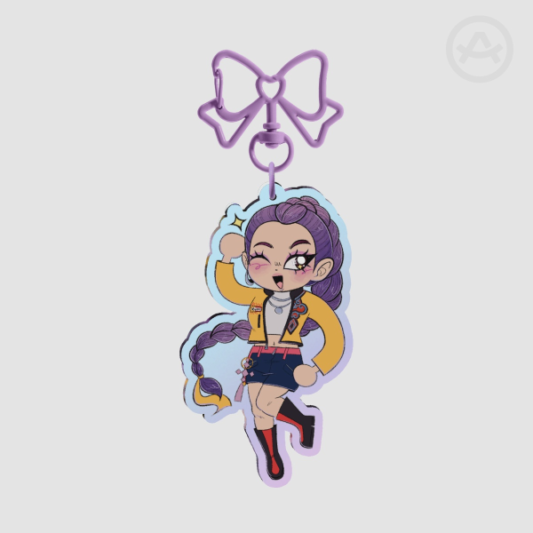 Rumi K-Pop Demon Hunters Keychain