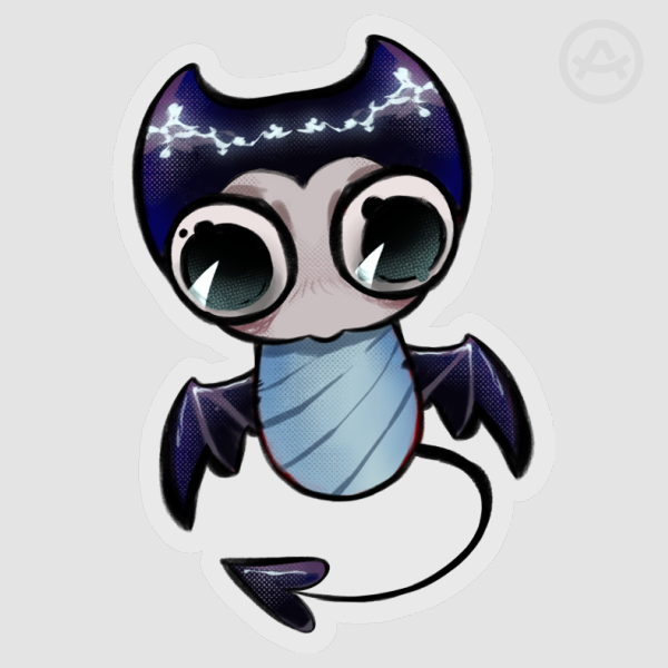 Lil’ 83 Clear PET Vinyl Die Cut Sticker