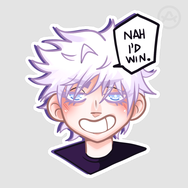 Gojo Die Cut Stickers