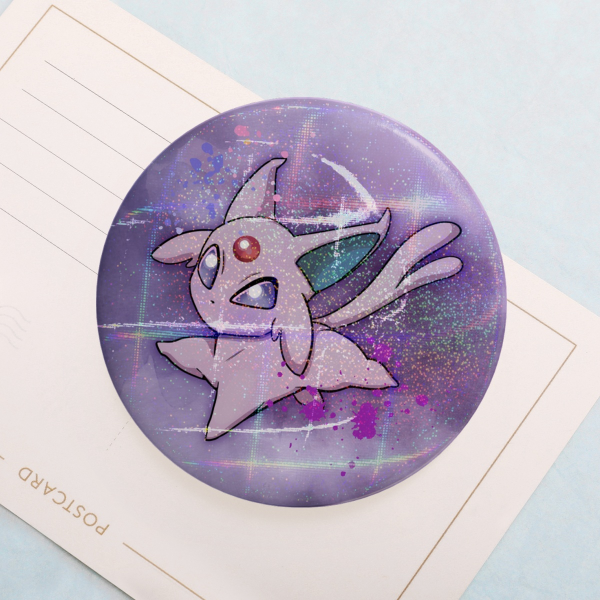 Espeon Eeveelution Pokemon Button Pin