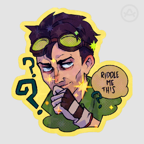 Riddler sticker