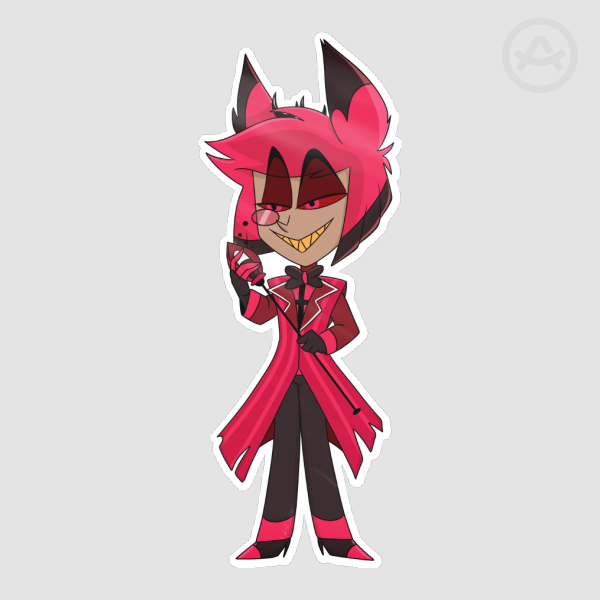 Demon Alastor Die Cut Sticker