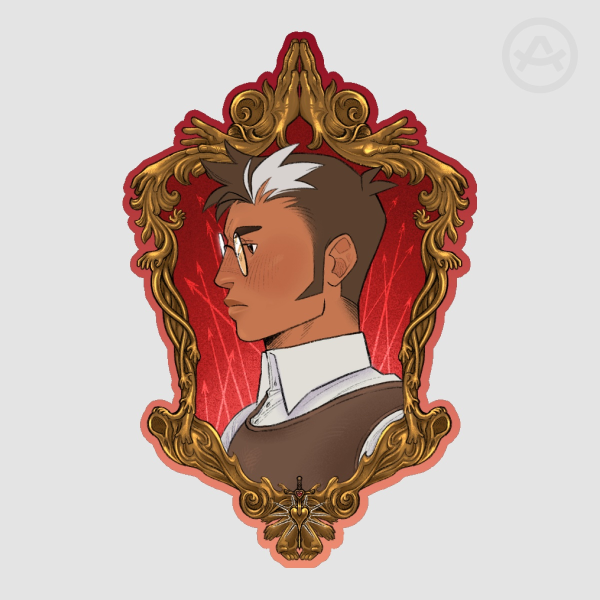 HADAR portrait sticker