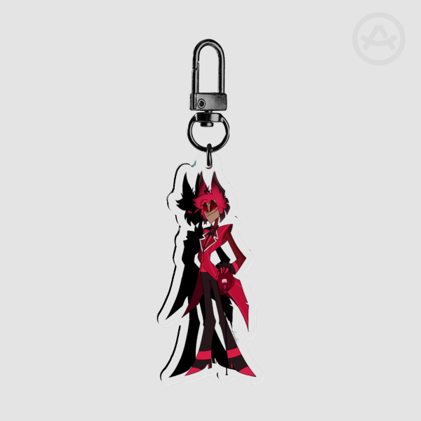 Alastor Clear Acrylic Keychains