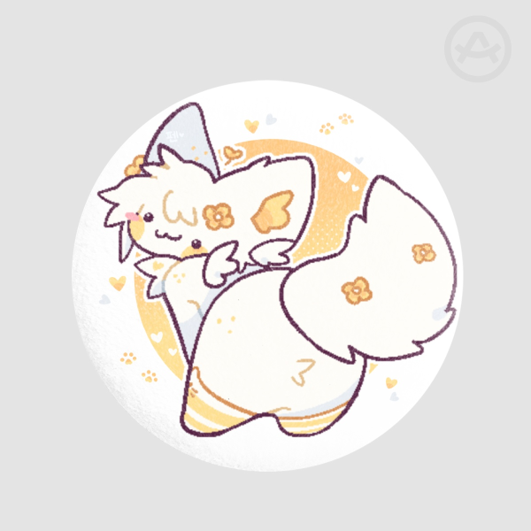MewMew "Egg" plosi badge