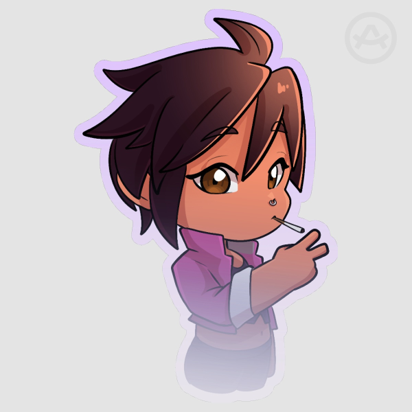 DISPATCH | Invisigal [CLEAR VINYL STICKER]