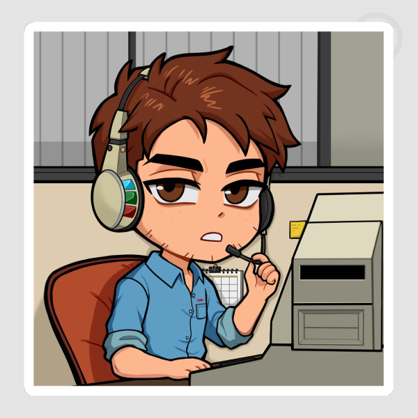 Dispatch Robert Robertson Sticker