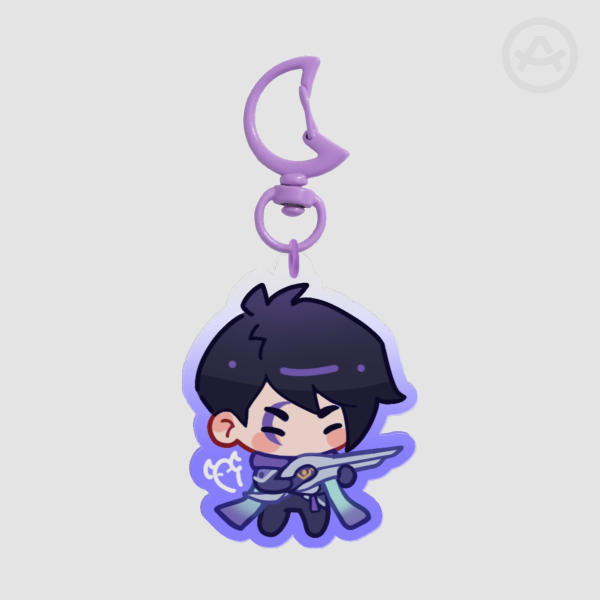 Aphelios Acrylic Charm 2in