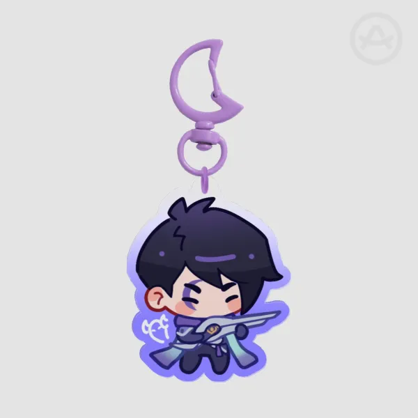 Aphelios Acrylic Charm 2in