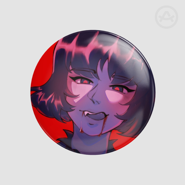 Mina Round Badge