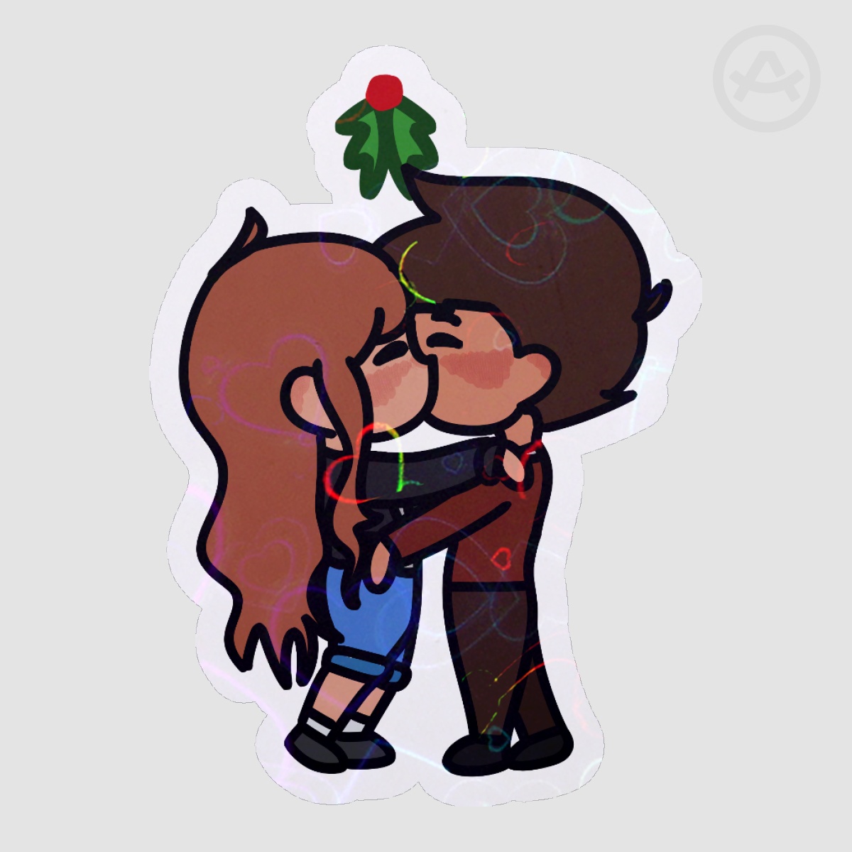 Xmas PearlScar Sticker