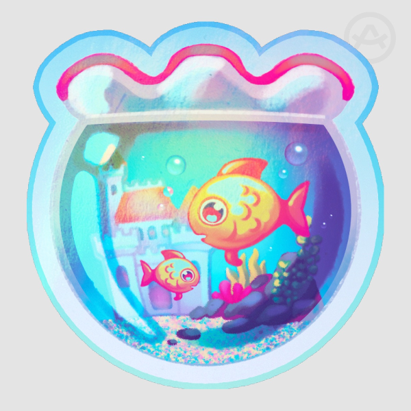 Frutiger Aqua Sticker (Bowl) | Niji Iris