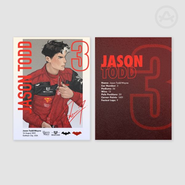 F1 au Jason Todd Pearl Paper Photocard