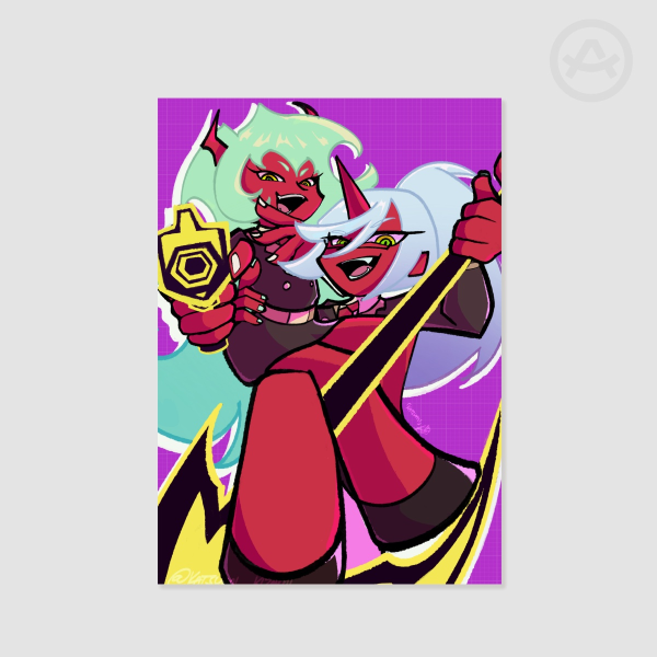 PASWG | Demon Sisters [A5 POSTER]