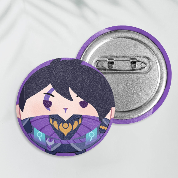Aphelios Plush Button Pin 
