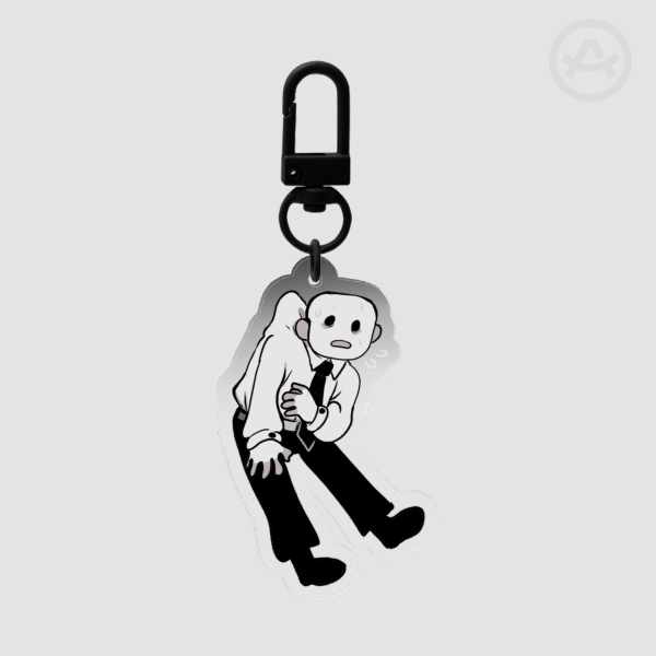 OFF Elsen double-sided charm (black U-clasp)