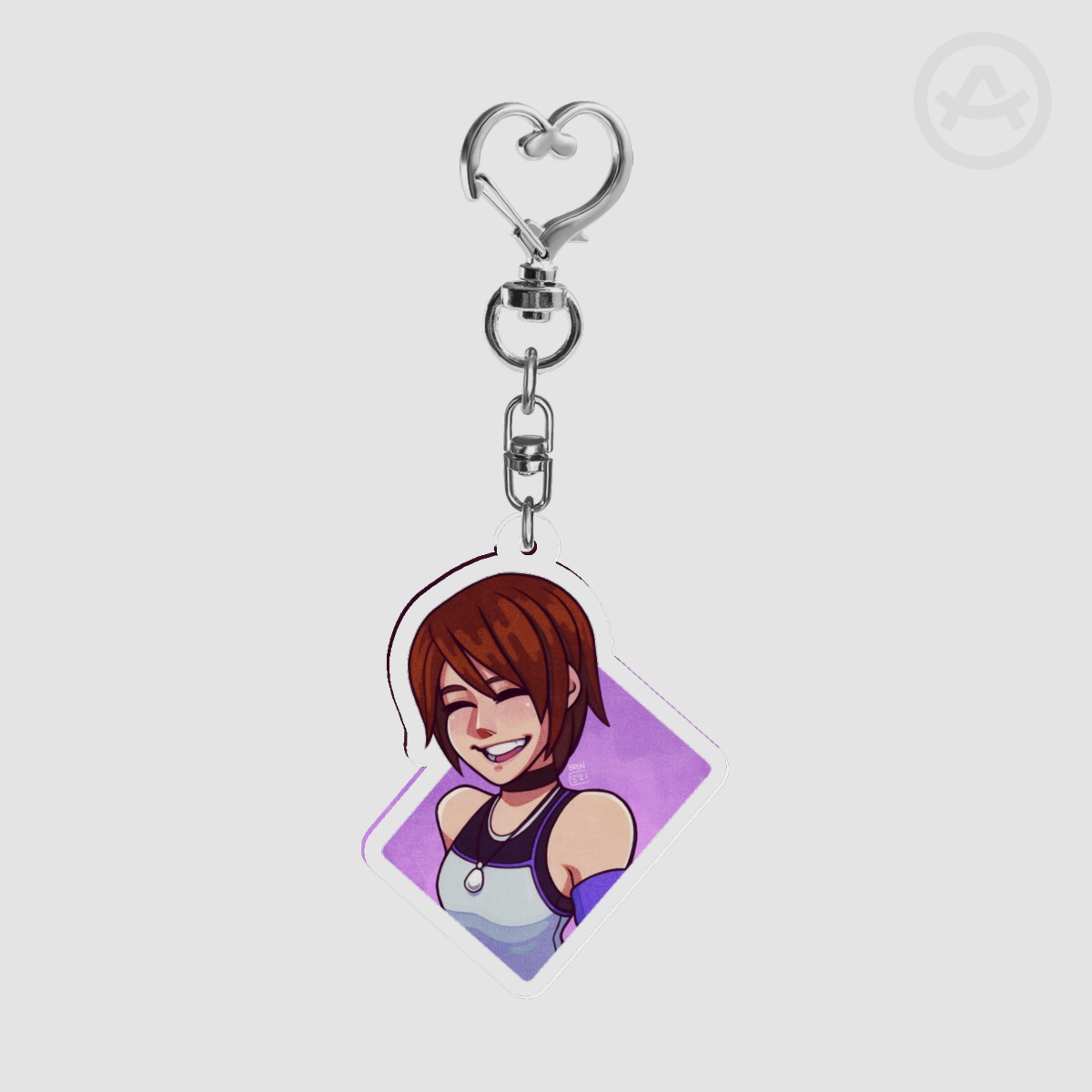 KH: CoM Kairi Card Keychain