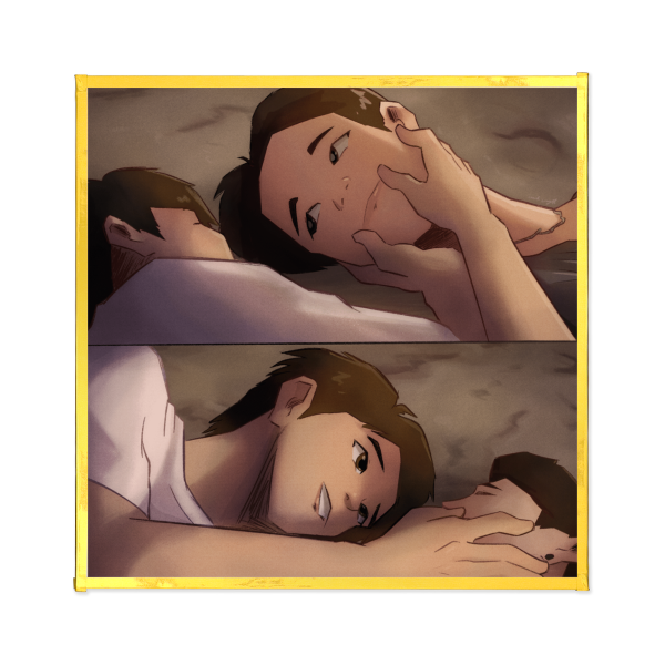 Last Twilight (Beach Scene) Art Board