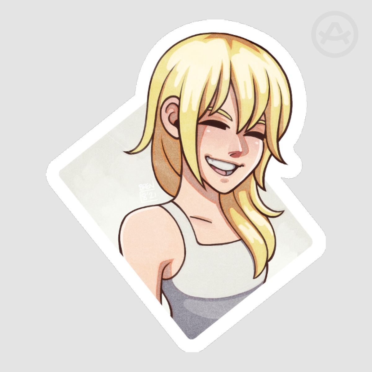 KH: CoM Namine Card Sticker
