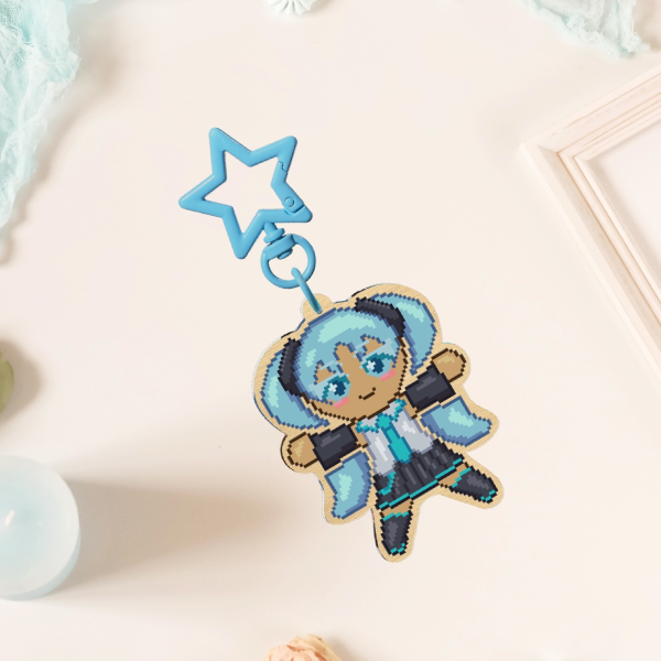 Cookie Miku ||WKeychain