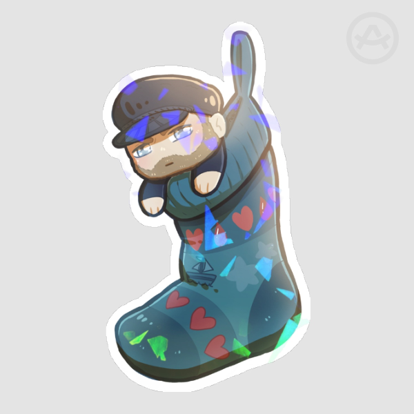 Benny - Christmas Stocking Stickers