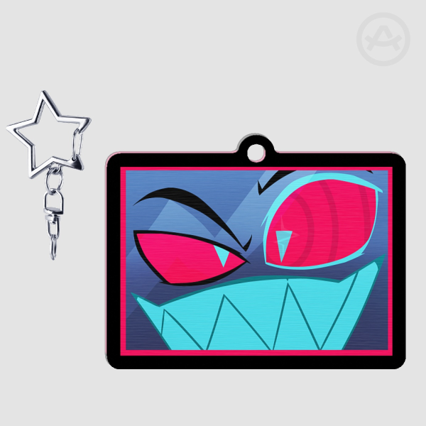 Vox face Lenticular Acrylic Pendant