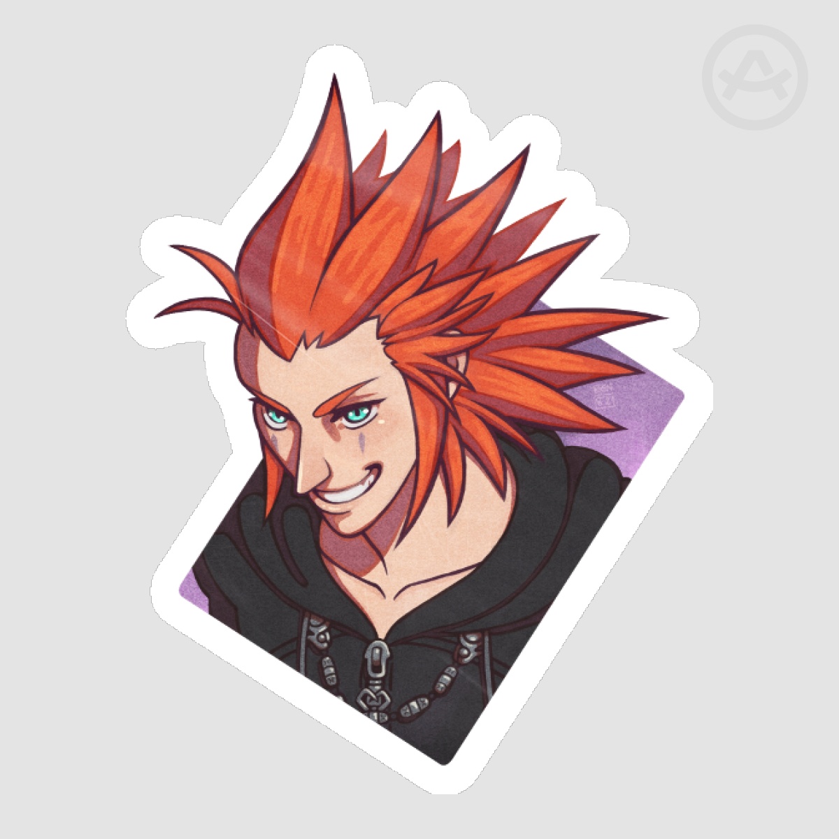 KH: CoM Axel Card Sticker