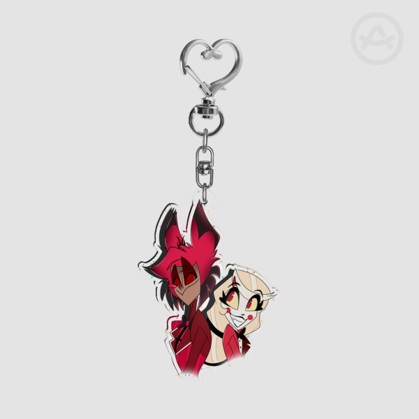 Alastor Charlie Keychain