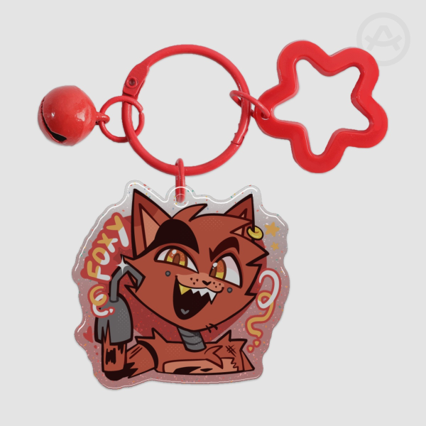 Foxy || 5cm Keychain