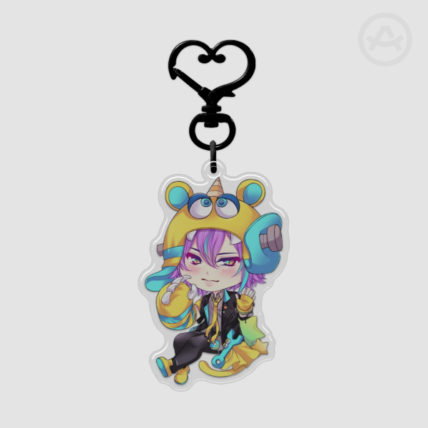 Monster Rui Epoxy Keychain