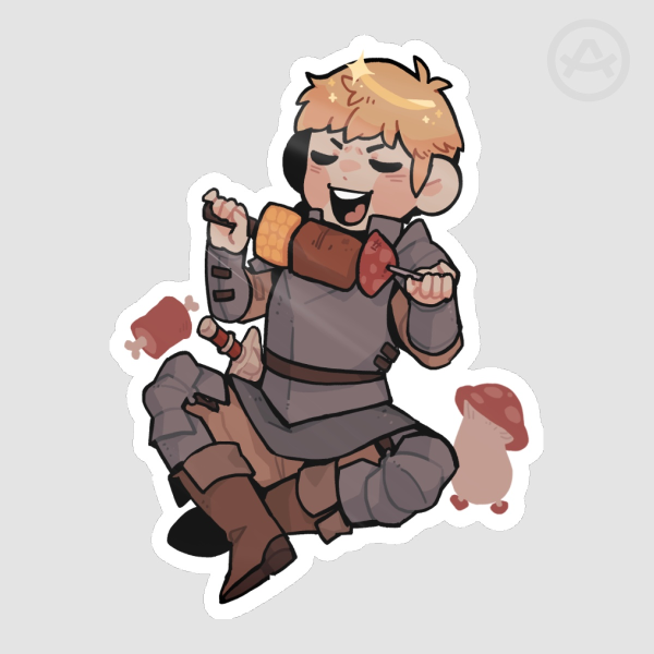 [ DUNMESHI ] Laios Sticker