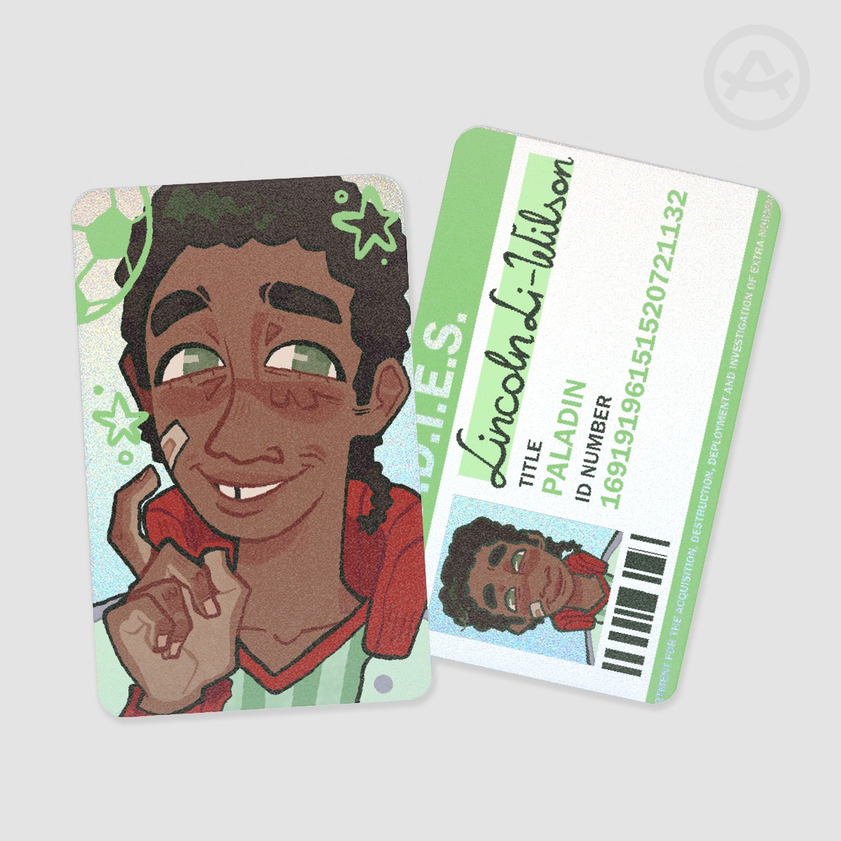 Lincoln Li-Wilson Holographic Photocard