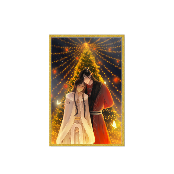 Christmas Hualian Clear Acrylic Art Boards