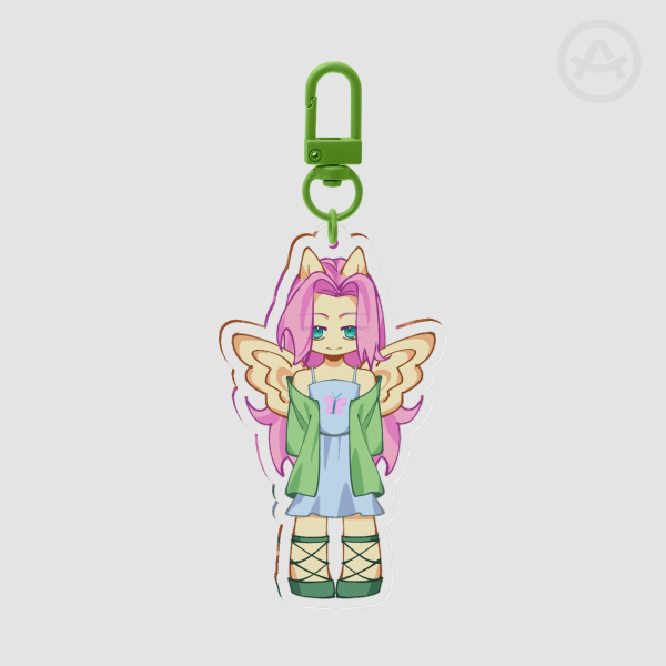 MLP Fluttershy Keychain