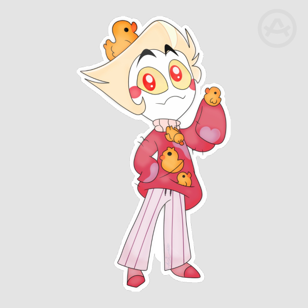 Lucifer Die Cut Sticker