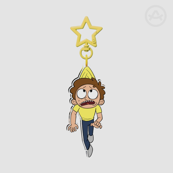 grandson by the scruff keychain