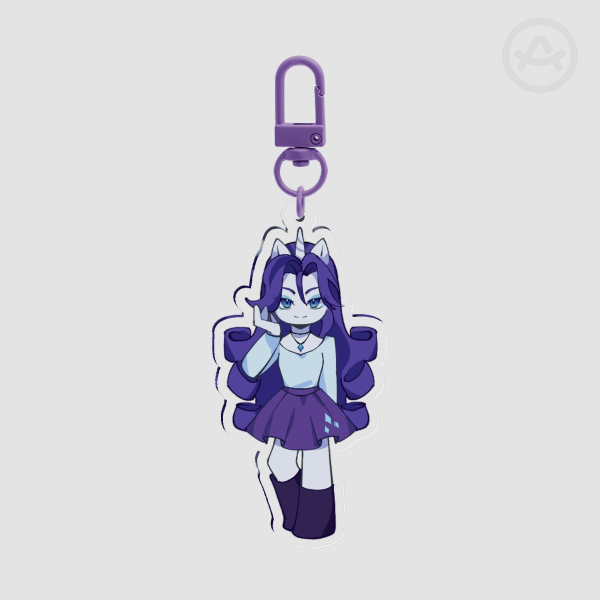 MLP Rarity Keychain