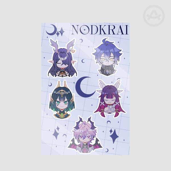 Nodkrai Sticker Sheet