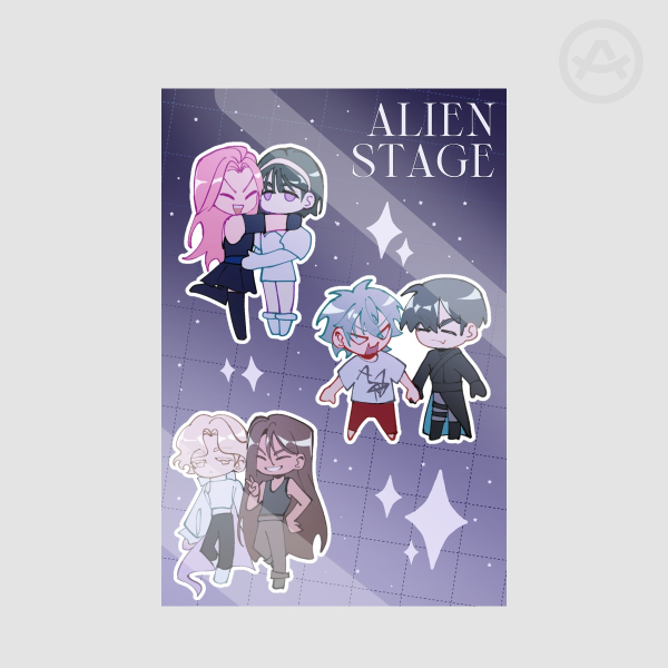 ALNST Sticker Sheet